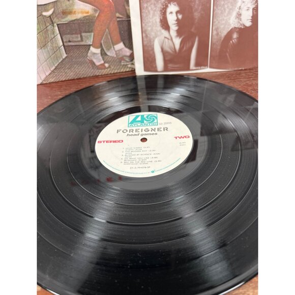 Foreigner "Head Games" Vinyl Album 1979 With Original Sleeve & Cover Artwork - Picture 2 of 4